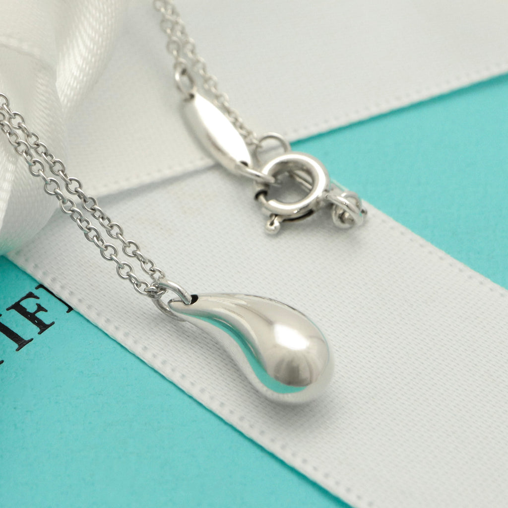 TIFFANY&Co.  ティアドロップ エルサペレッティ ネックレス AG925