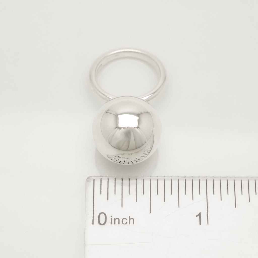 TIFFANY&Co. ハードウェア 15.5mm ボール リング 6 号 AG925