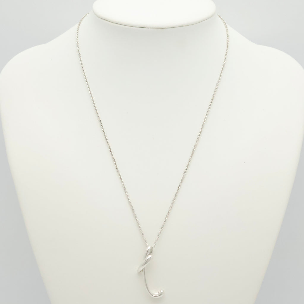 TIFFANY&Co. レター イニシャル T エルサペレッティ ネックレス AG925