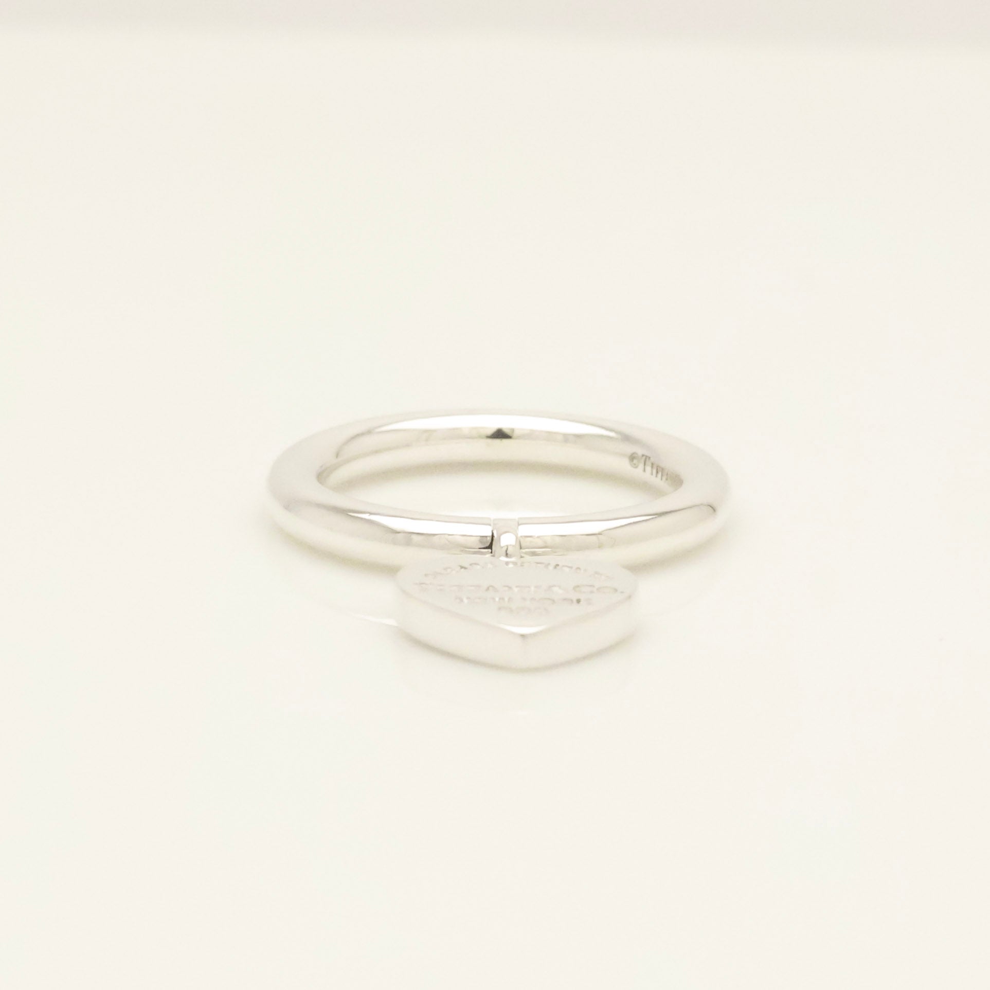 TIFFANY&Co. リターントゥ ティファニー ハート タグ リング 8 号 AG925