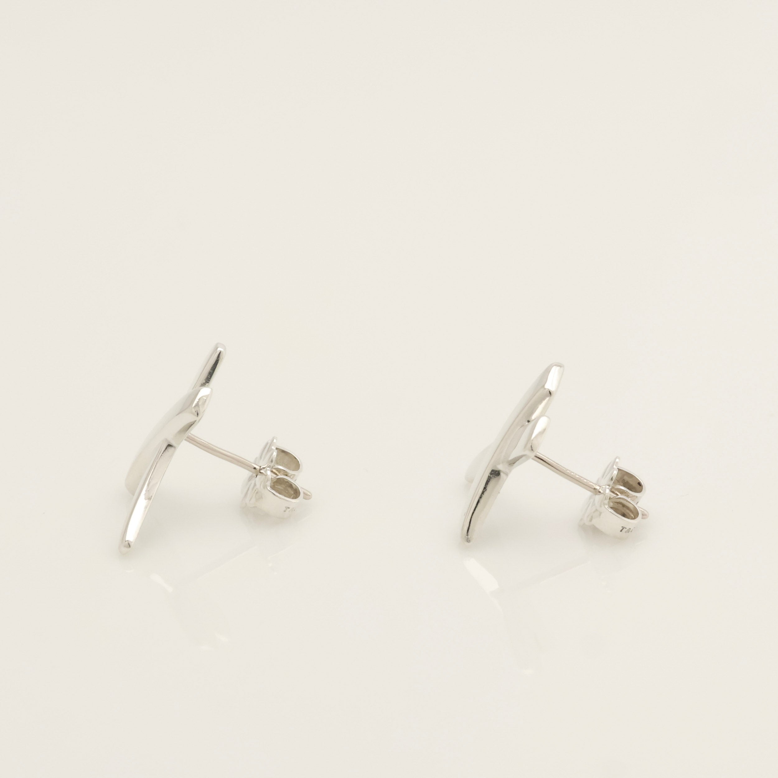 TIFFANY&Co. キス クロス パロマピカソ スタッド ピアス AG925