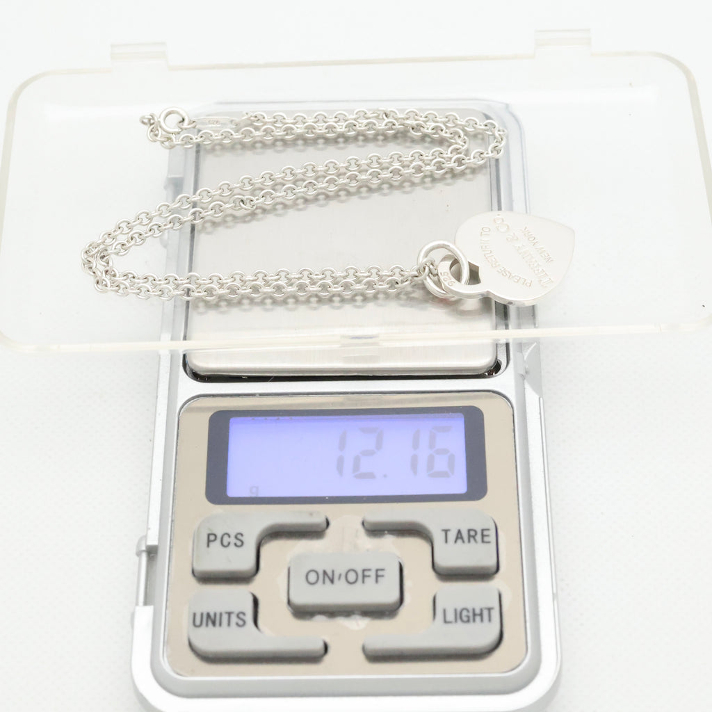 TIFFANY&Co. リターントゥ ティファニー ハート タグ ネックレス AG925