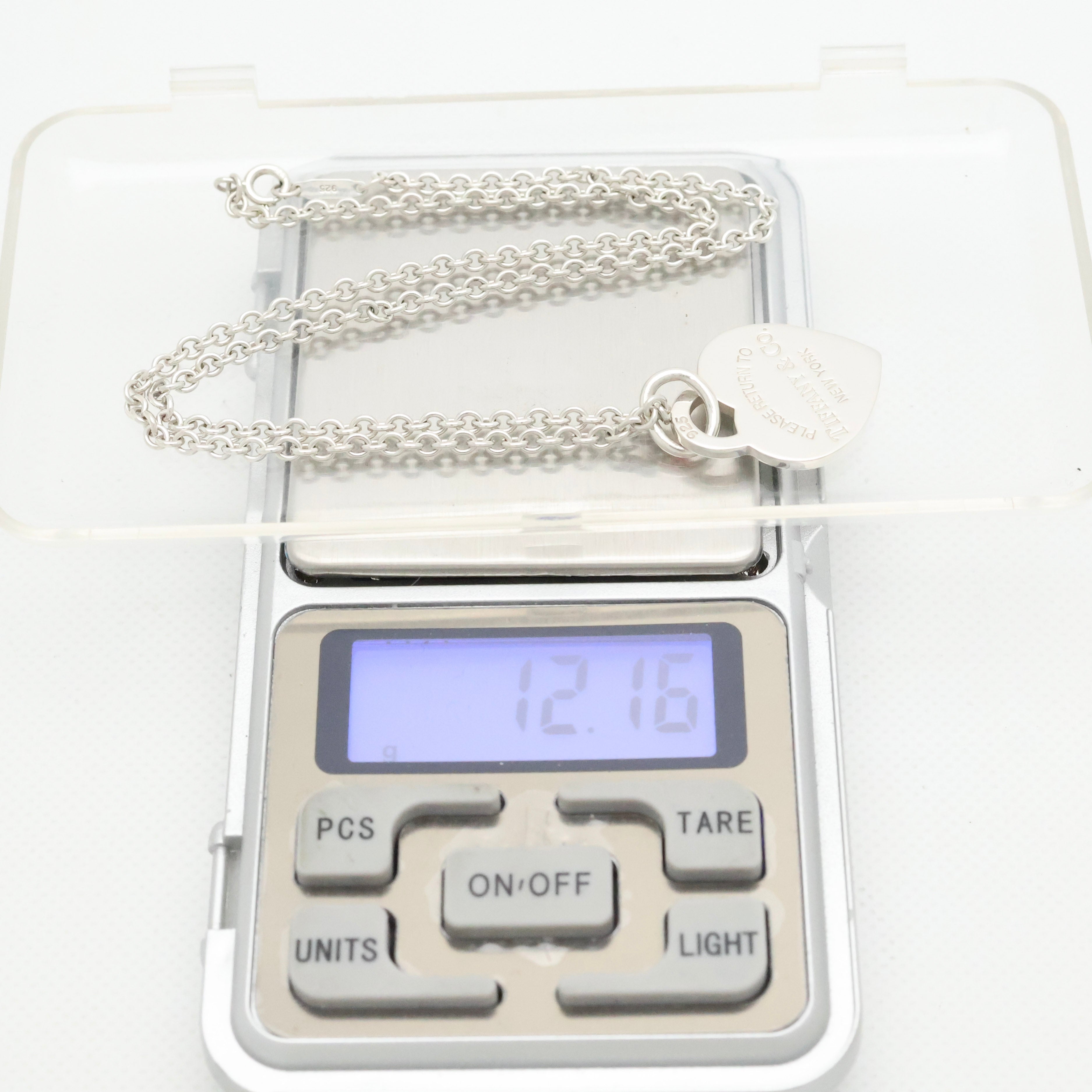 TIFFANY&Co. リターントゥ ティファニー ハート タグ ネックレス AG925