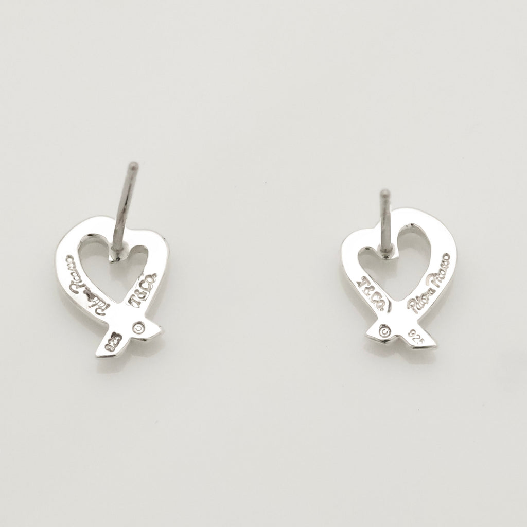 TIFFANY&Co. ラビングハート パロマピカソ スタッド ピアス AG925