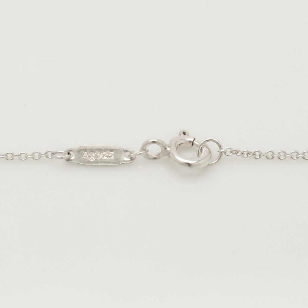 Tiffany & Co. Round Circle Pendant Necklace Sterling Silver 925