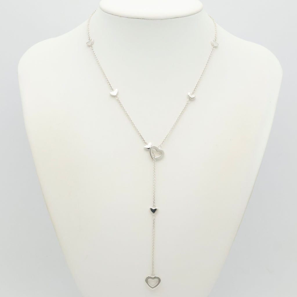 TIFFANY&Co. ハート リンク ラリアット ネックレスAG925