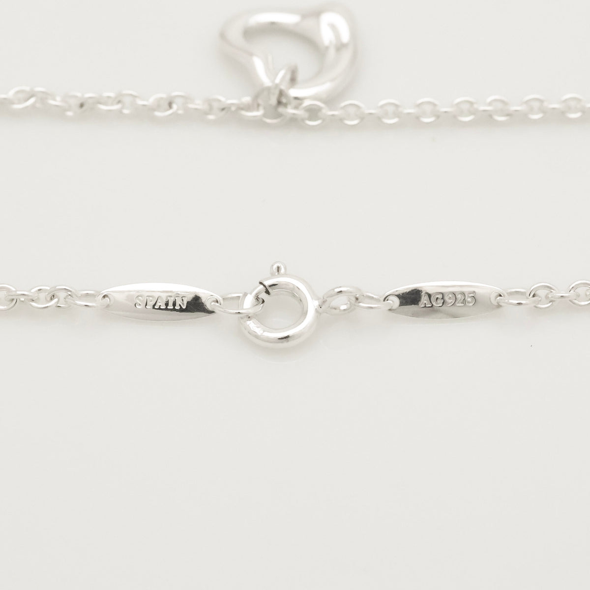 TIFFANY&Co. オープンハート エルサペレッティ ブレスレット AG925