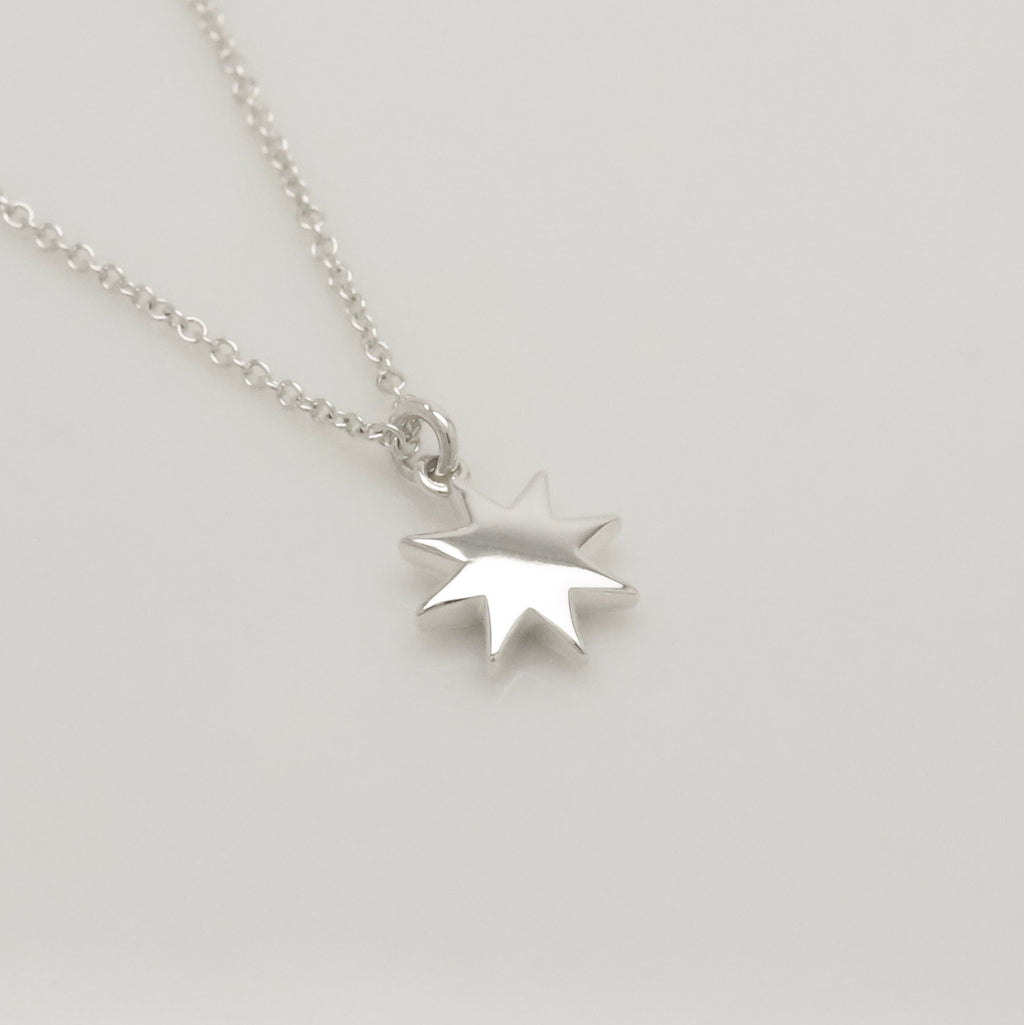  Tiffany & Co. Picasso Sun Star Pendant Necklace Sterling Silver 925 