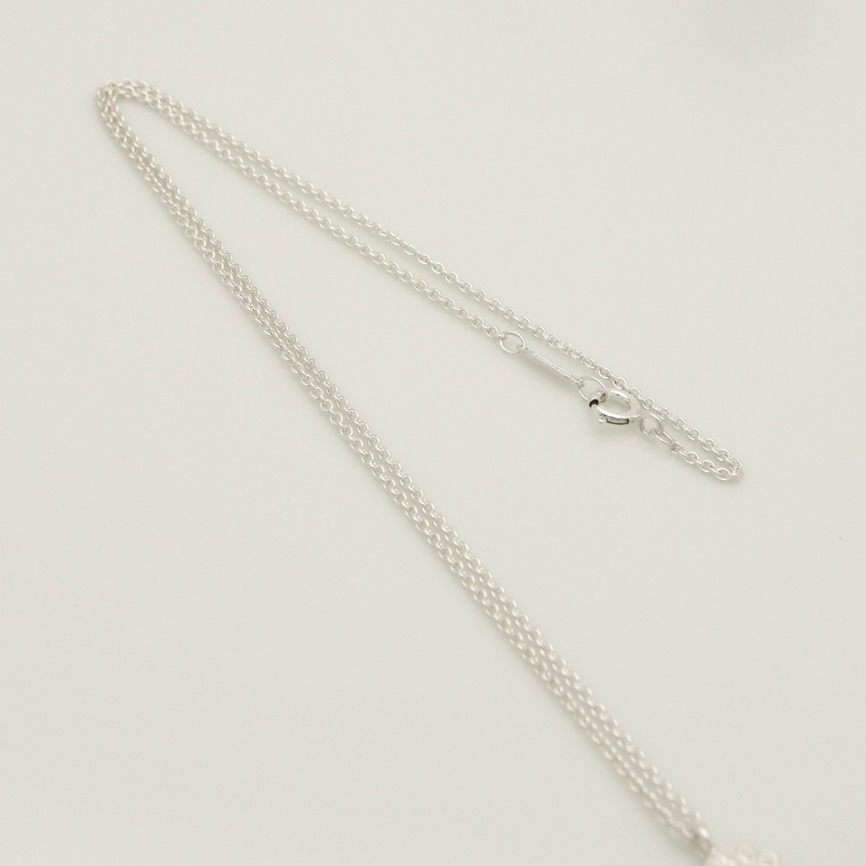 Tiffany & Co. 1837 Triple 3 Circle Pendant Necklace Sterling Silver 925