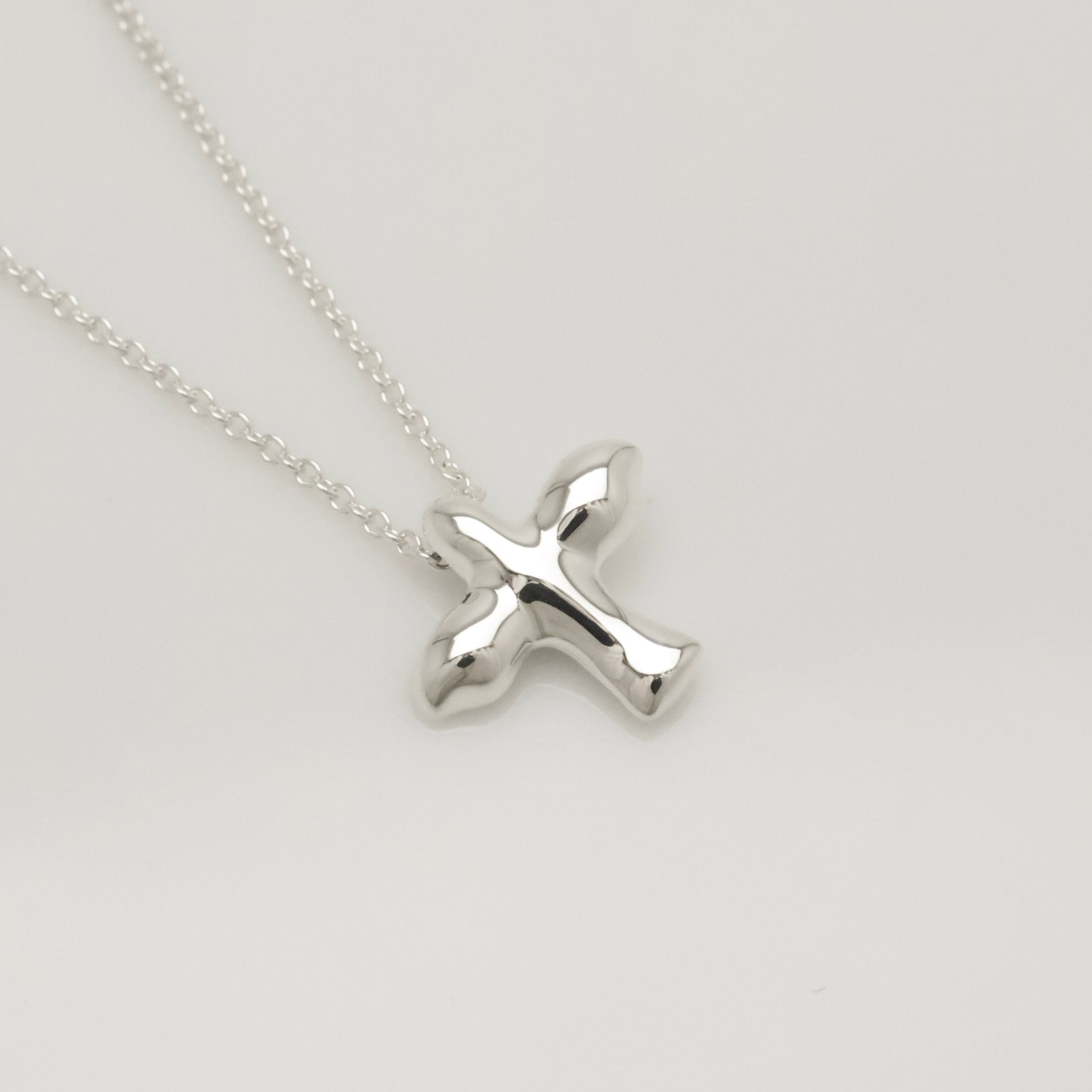 TIFFANY&Co. バード クロス エルサペレッティ ネックレス AG925