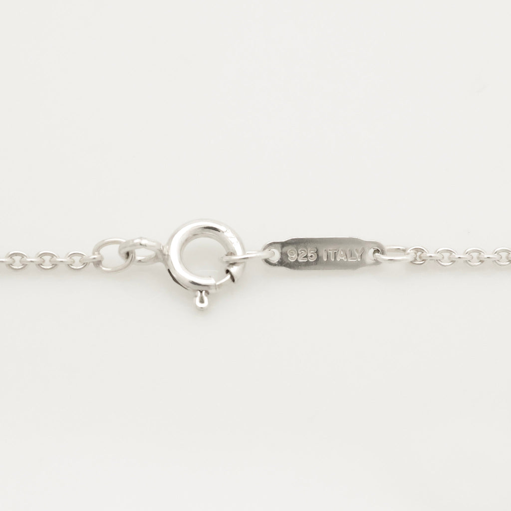 Tiffany & Co. 1837 Elements Three Bar Drop Necklace Sterling Silver 925