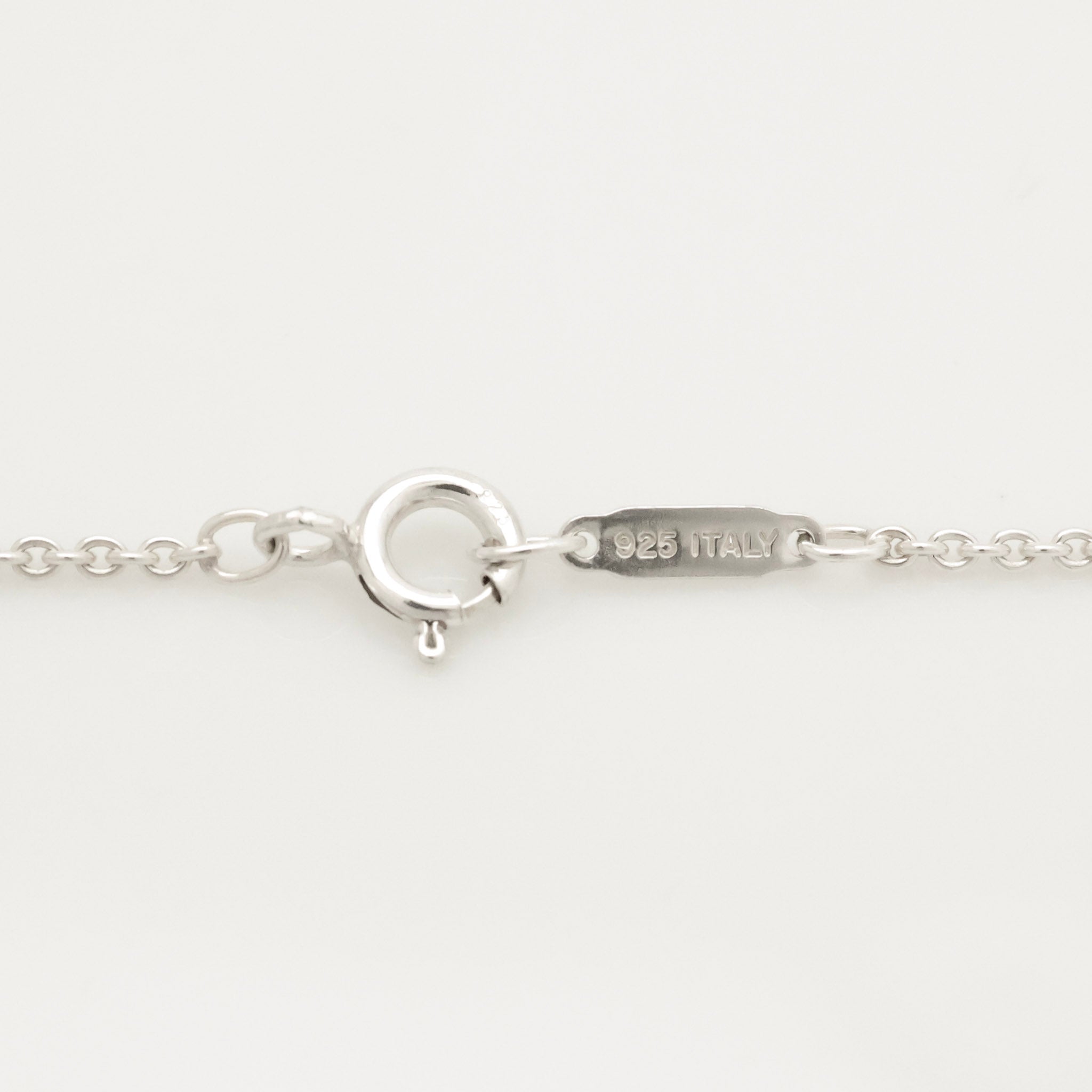Tiffany & Co. 1837 Elements Three Bar Drop Necklace Sterling Silver 925