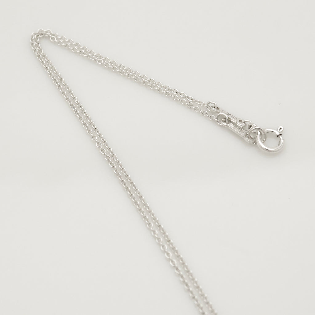 TIFFANY&Co. カーブド ハート エルサペレッティ ネックレス AG925