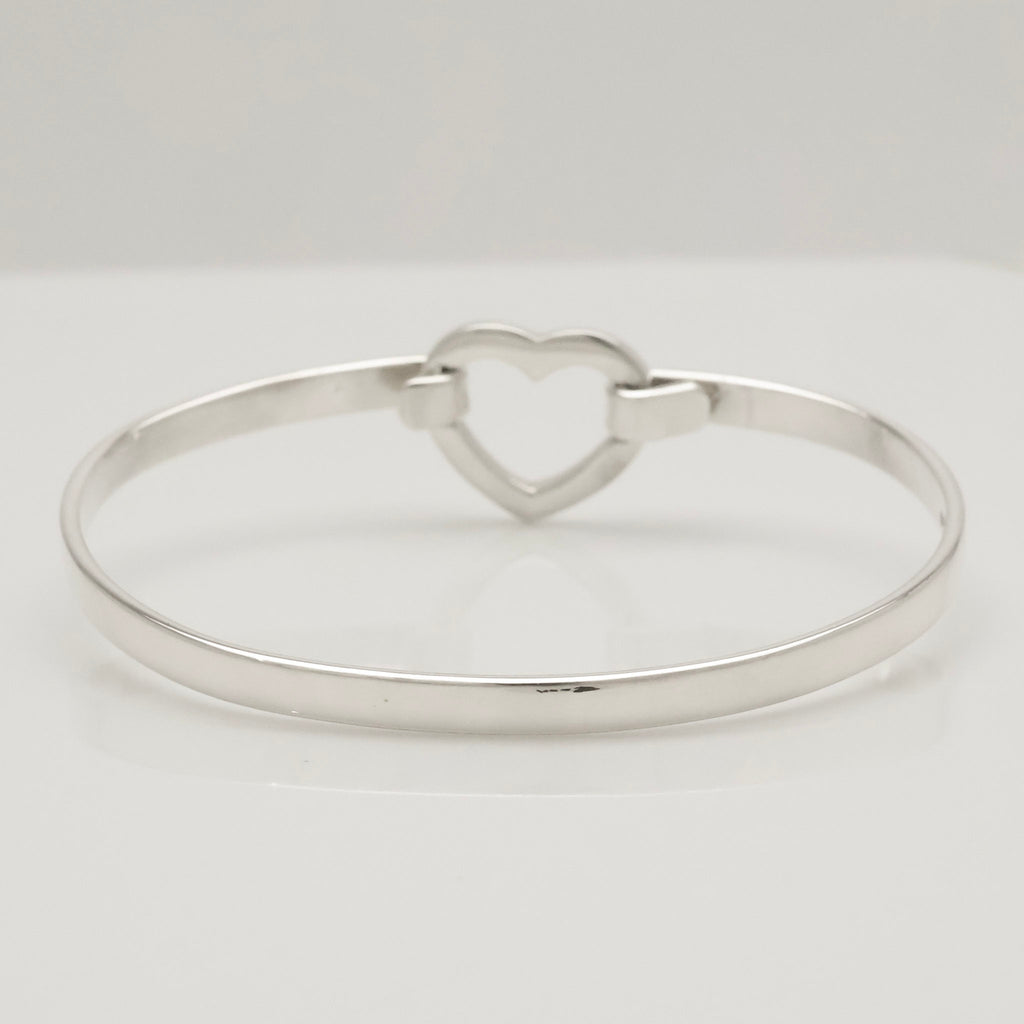 TIFFANY&Co. ハート リンク バングル ブレスレット AG925