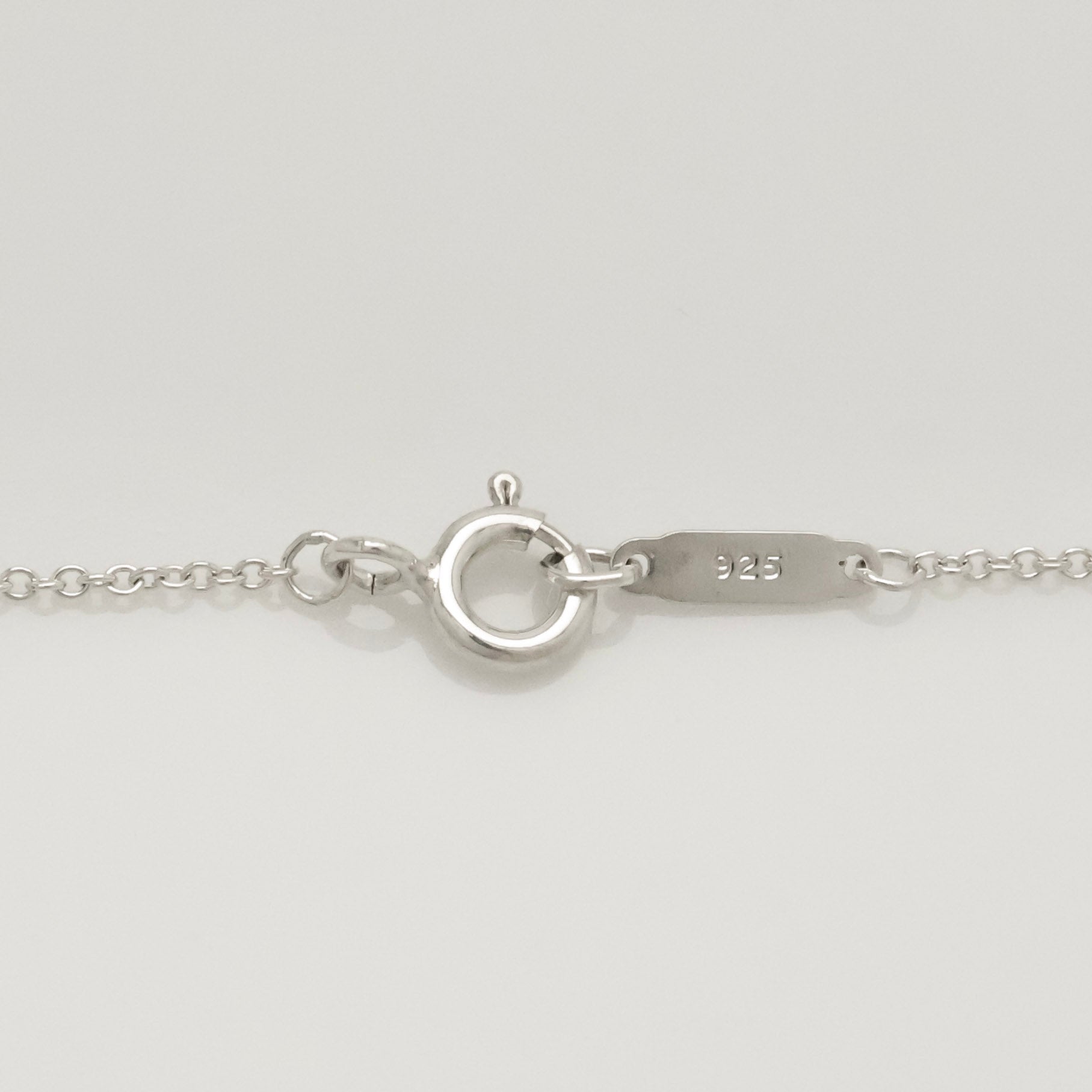 Tiffany & Co. Round Keyhole Lock Padlock Necklace Sterling Silver 925