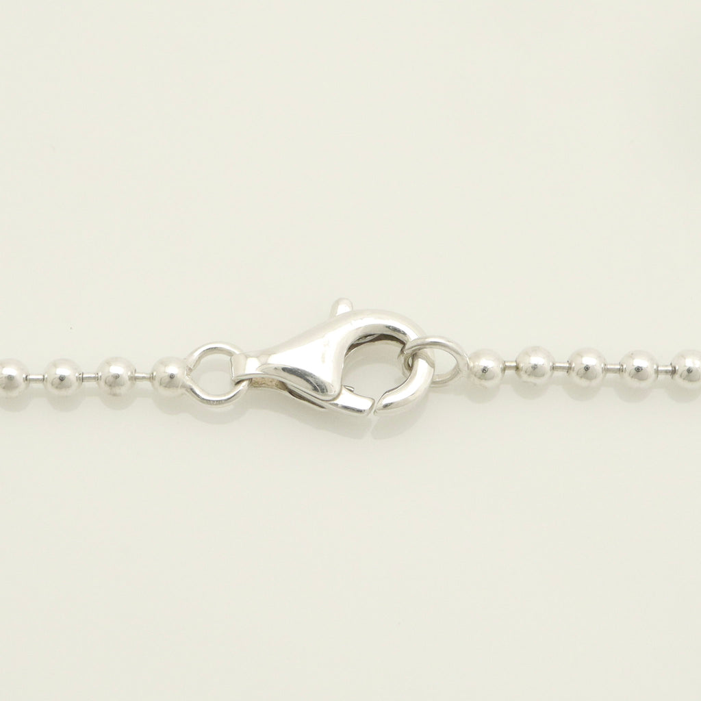TIFFANY&Co. Roman cross Necklace Ball chain Sterling Silver 925 
