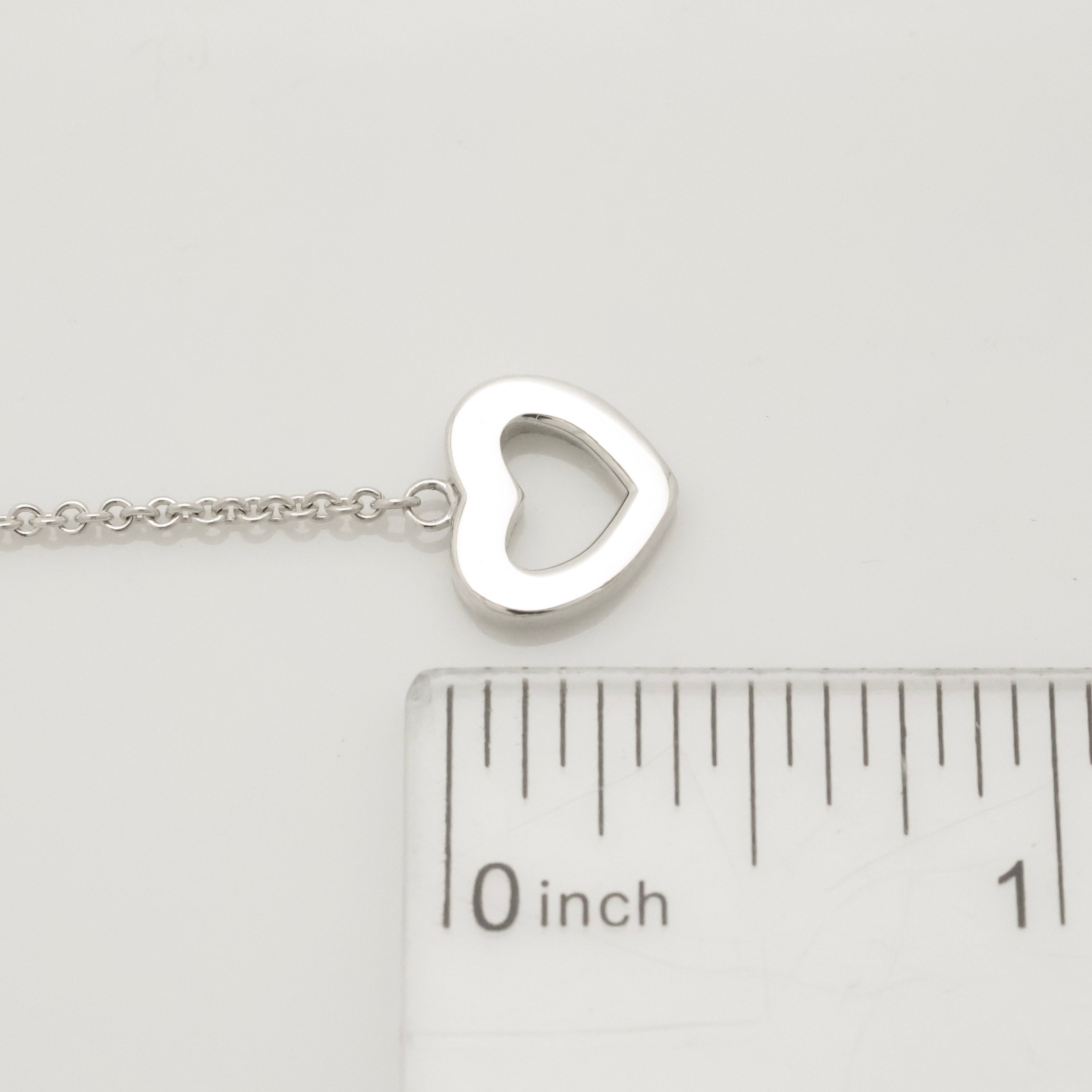 TIFFANY&Co. ハート リンク ラリアット ネックレス AG925