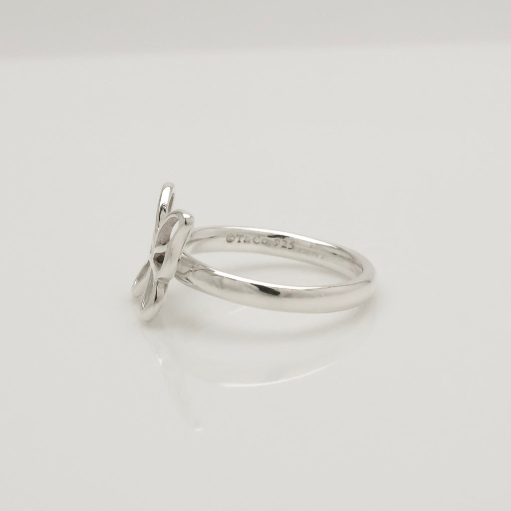  Tiffany & Co. Butterfly Ring Sterling Silver 925 
