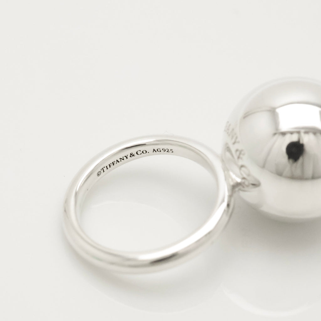 TIFFANY&Co. ハードウェア 15.5mm ボール リング 6 号 AG925