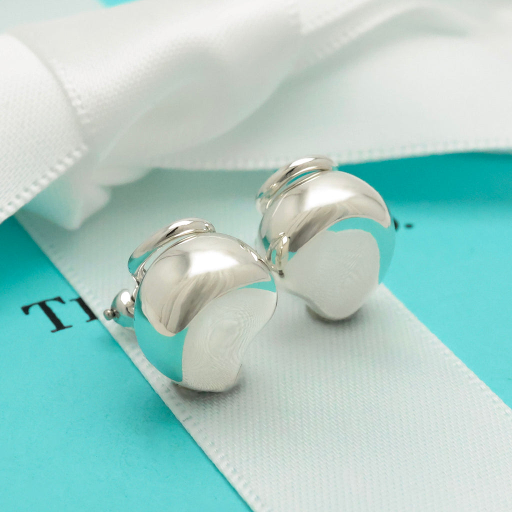 TIFFANY&Co. ナゲット エルサペレッティ クリップ イヤリング AG925