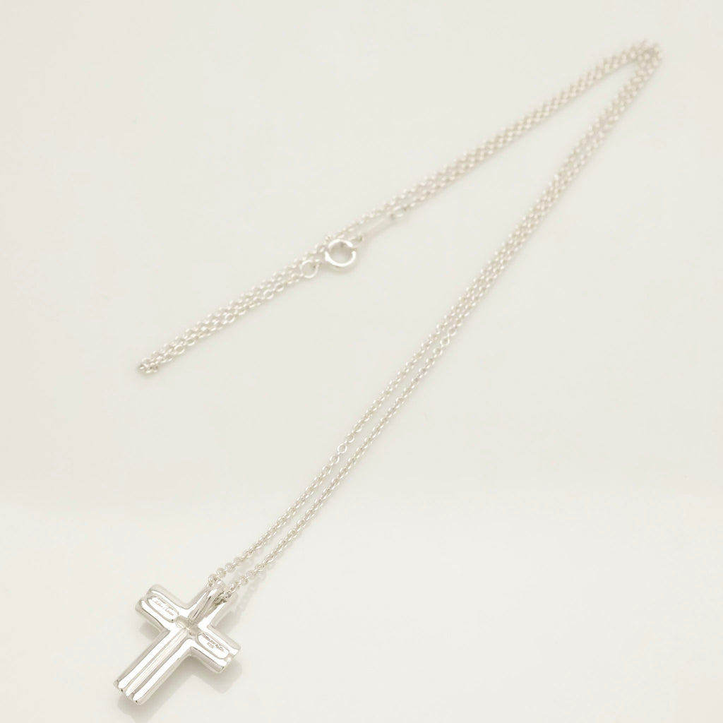 TIFFANY&Co. パロマピカソ テンダネス クロス 1Pダイヤモンド パロマピカソ ネックレス AG925
