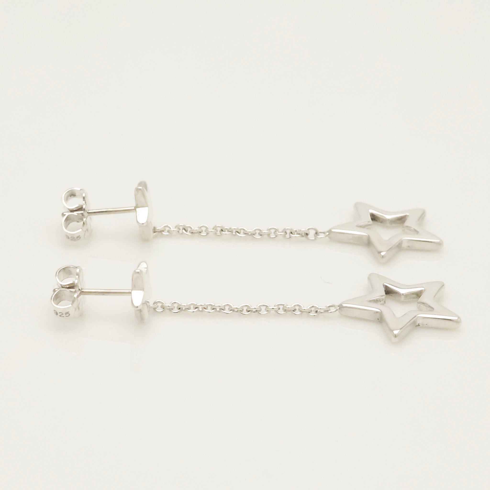 TIFFANY&Co. スター リンク ドロップ スタッド ピアス AG925
