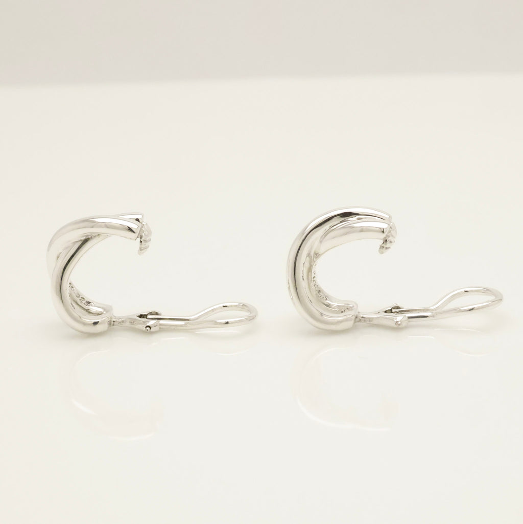 TIFFANY&Co. X クロス パロマピカソ クリップ イヤリング AG925