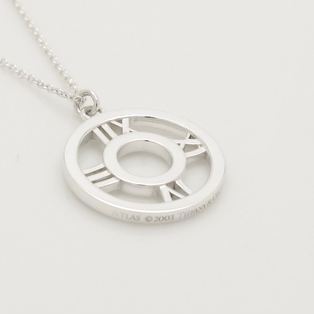 TIFFANY&Co. オープン アトラス サークル ネックレス AG925