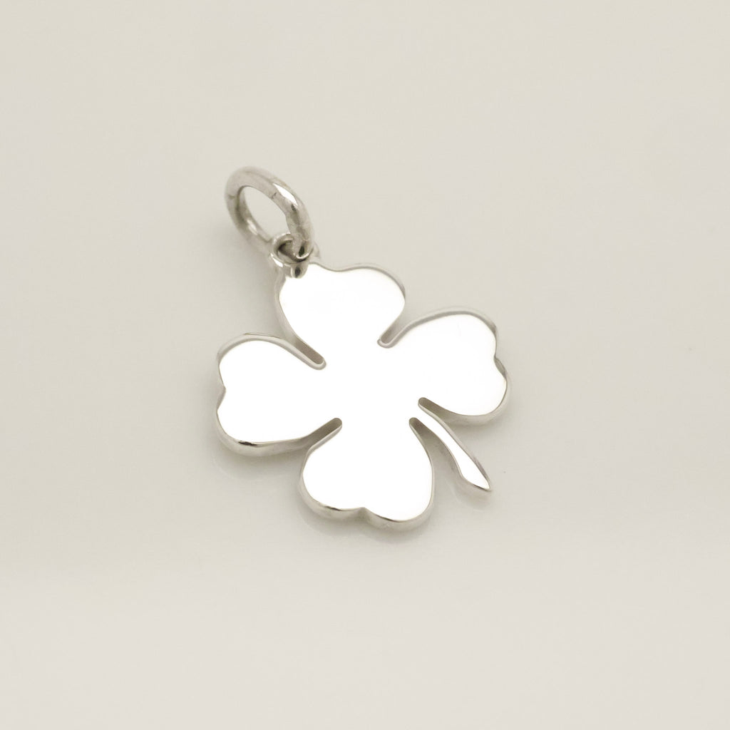 Tiffany & Co. Four Leaf Clover Pendant Charm Sterling Silver 925 