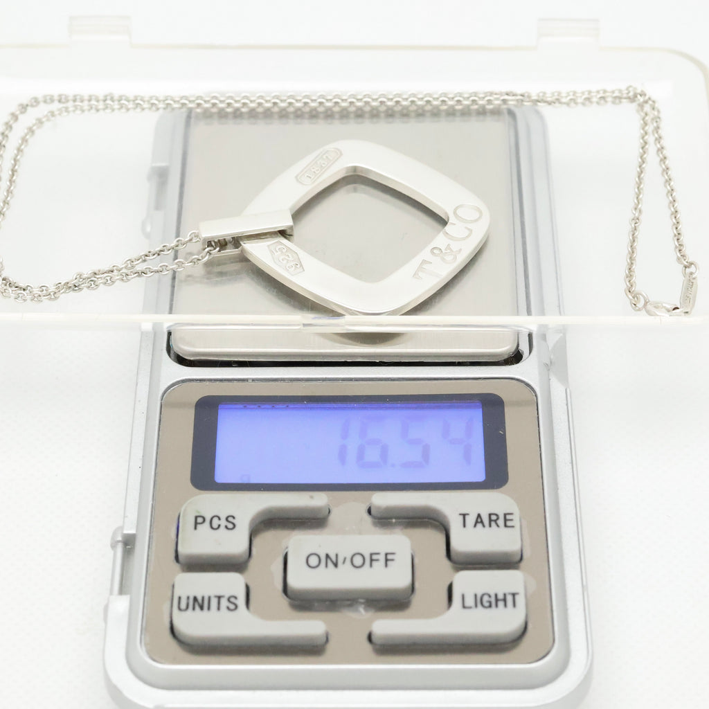 TIFFANY&Co. 1837 モンタージュ スクエア ネックレス AG925