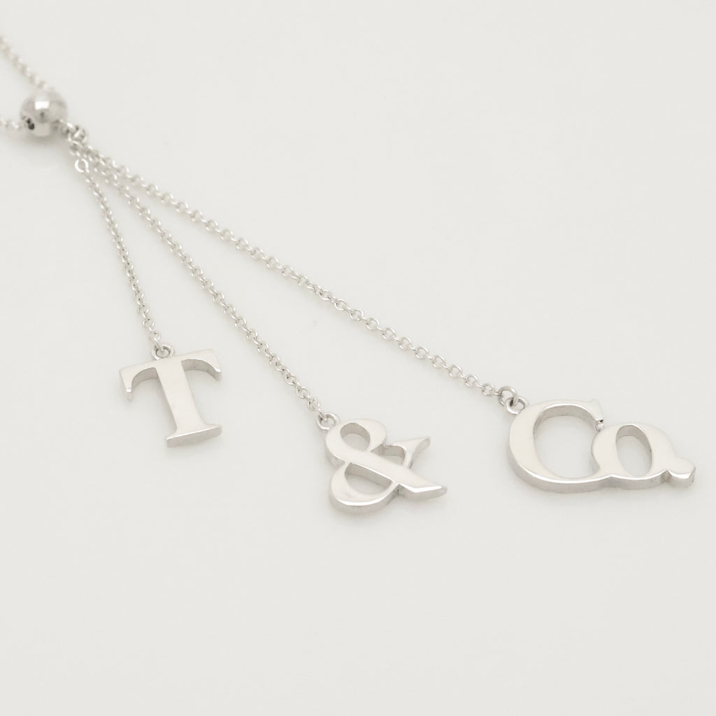 TIFFANY&Co. T＆CO. ロゴ アイコン スイング ネックレス AG925