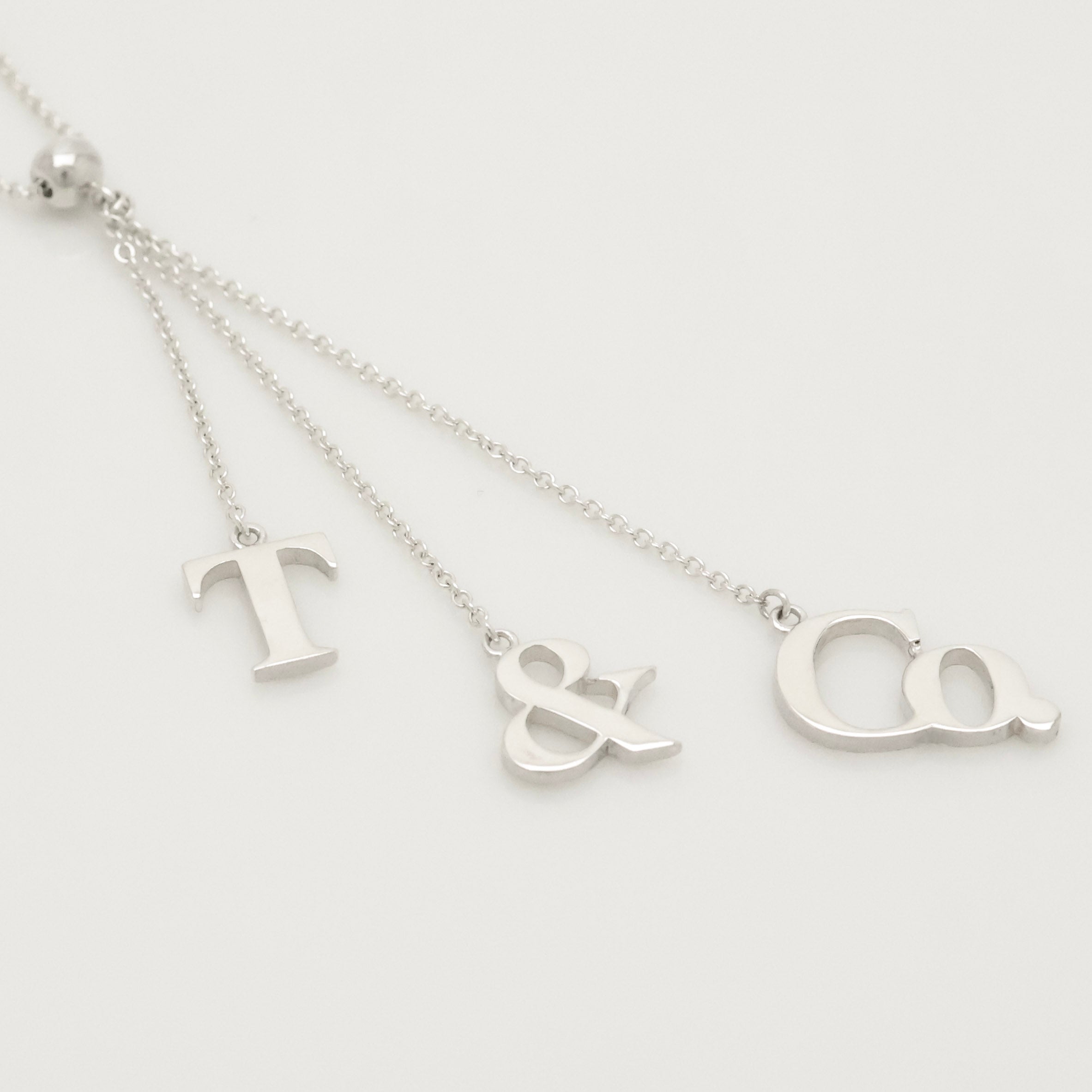 TIFFANY&Co. T＆CO. ロゴ アイコン スイング ネックレス AG925