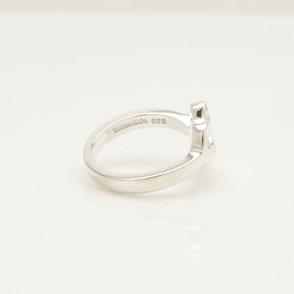  Tiffany & Co. Picasso Loving Heart Ring  Sterling Silver 925