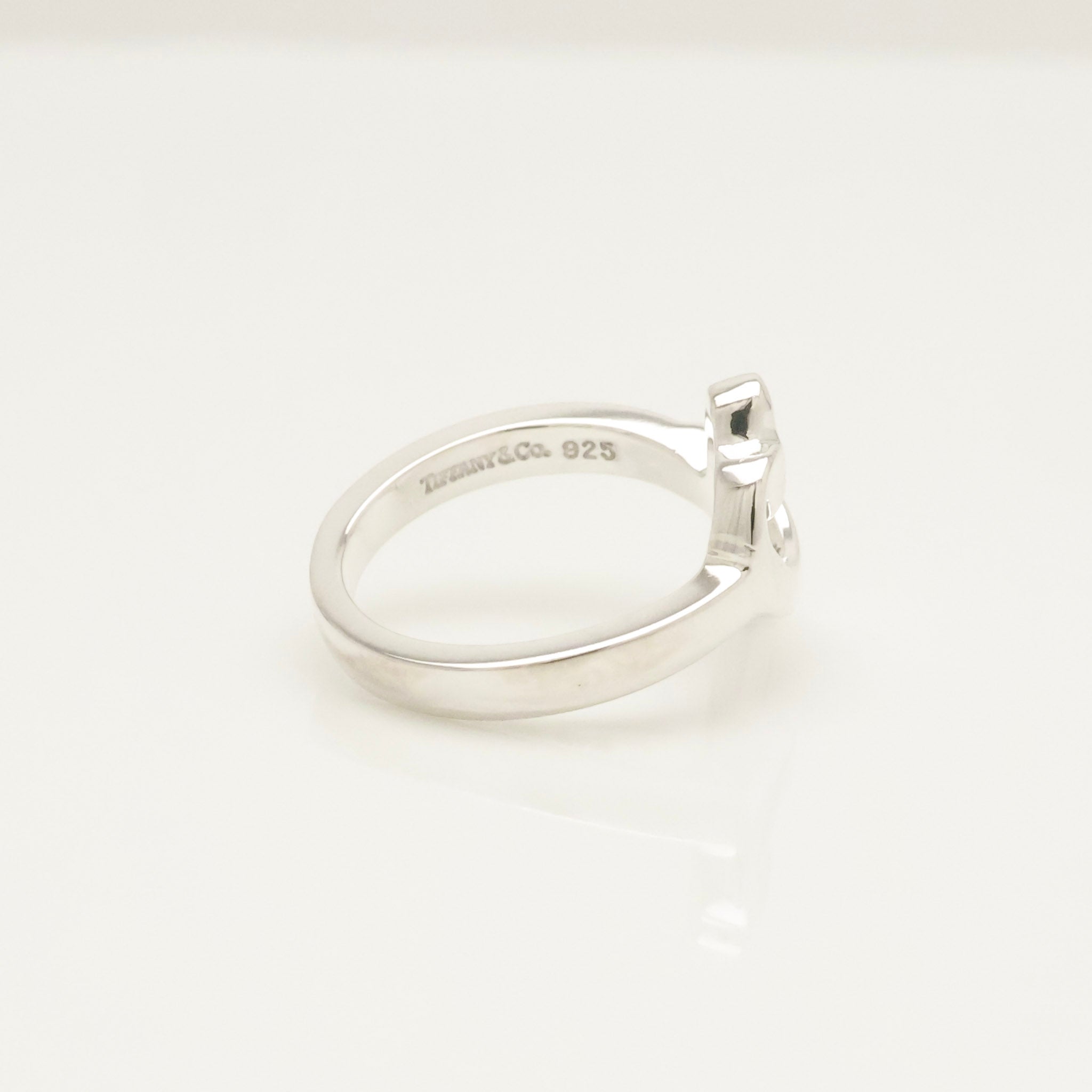  Tiffany & Co. Picasso Loving Heart Ring  Sterling Silver 925