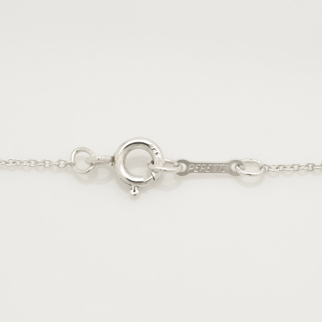  Tiffany & Co. Peretti Large  Bean Necklace  Sterling Silver 925 