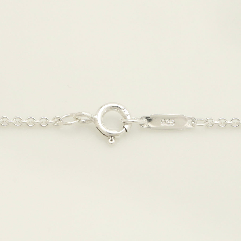 Tiffany & Co Triple Heart Plate Pendant Necklace Sterling Silver 925