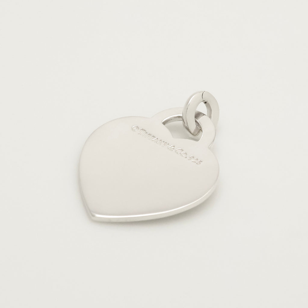 TIFFANY&Co. ミディアム ハート タグ チャーム AG925