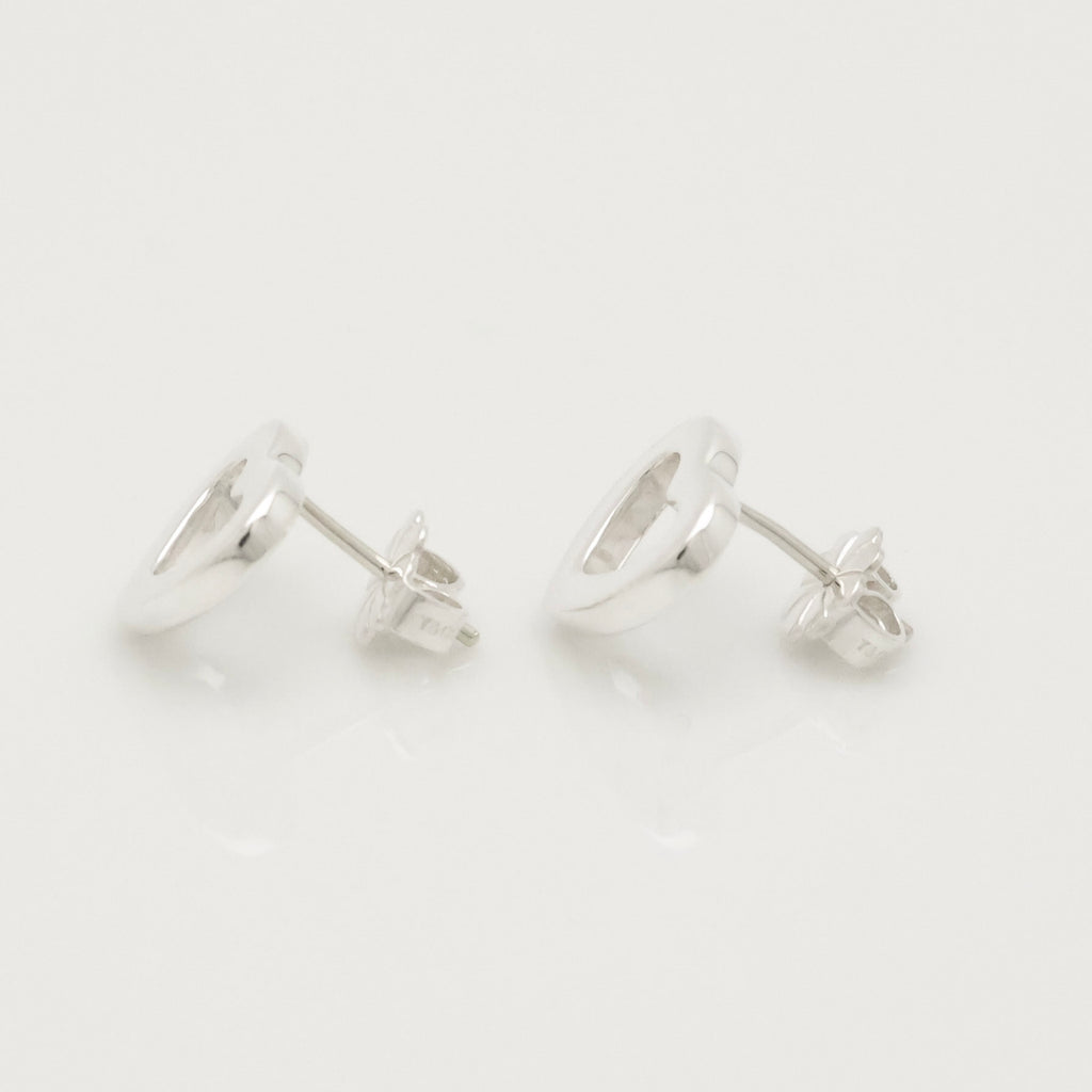 TIFFANY&Co. センチメンタル ハート スタッド ピアス AG925