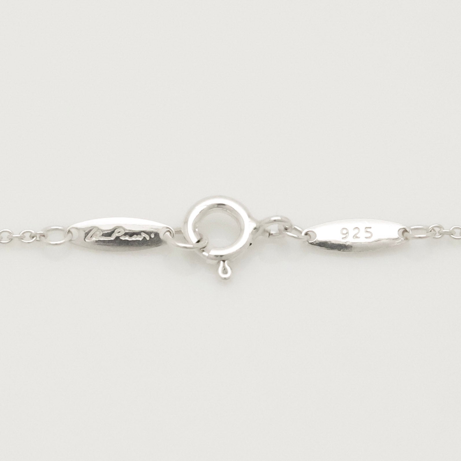 Tiffany & Co. Initial Letter "M" Necklace Pendant Sterling Silver 925