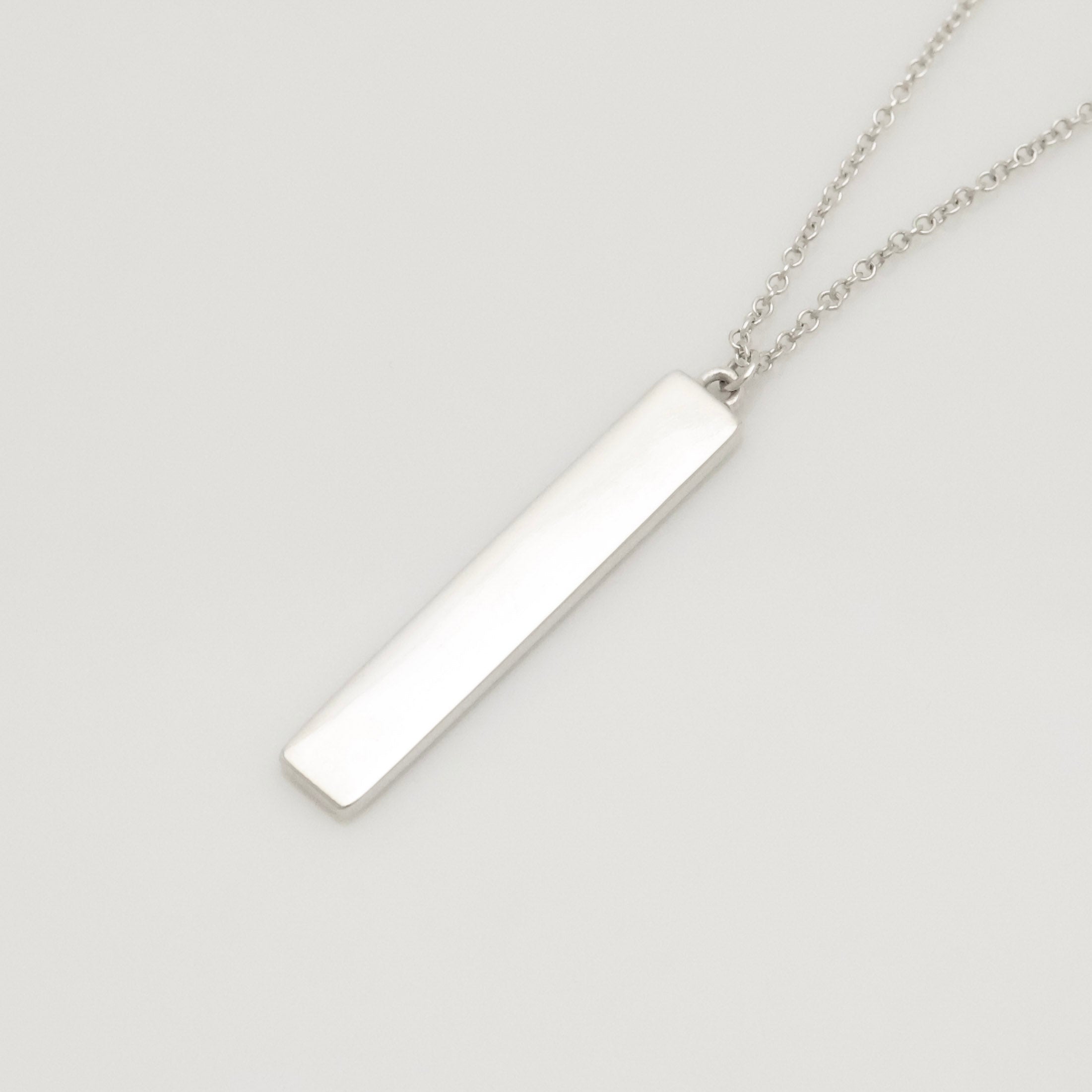 TIFFANY&Co.Ｔ & CO ロゴ バー ネックレス AG925