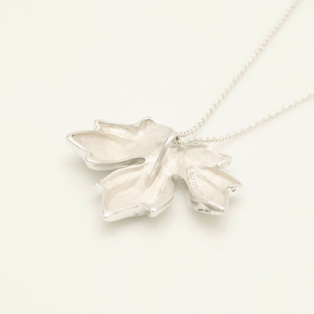 TIFFANY&Co. メイプル リーフ ネックレス AG925