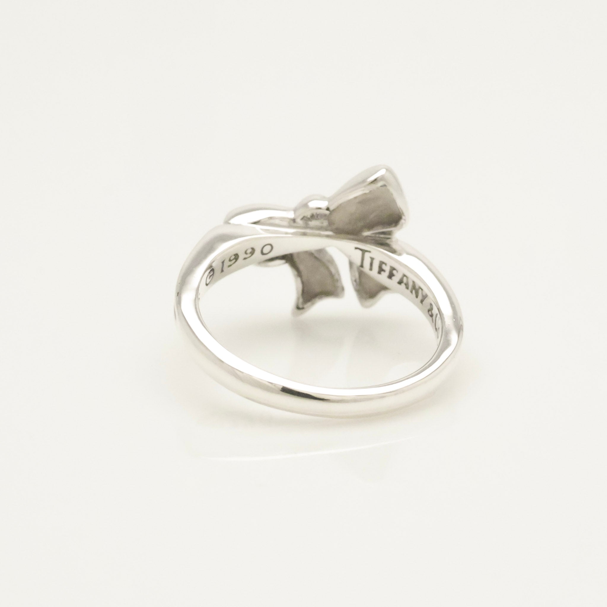 Tiffany & Co. Mini Ribbon Ring Sterling Silver 925