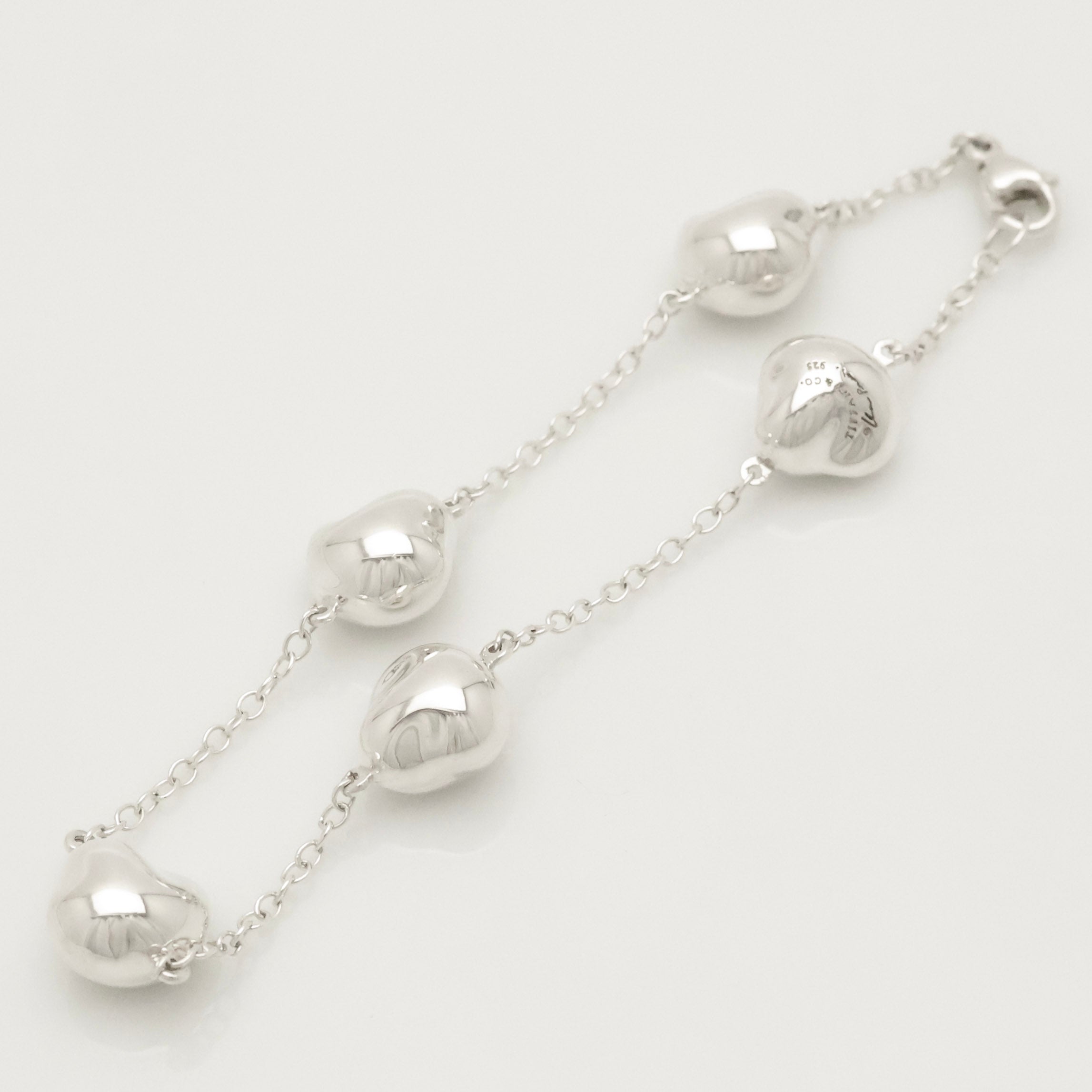 TIFFANY&Co. 5連 ファイブ ナゲット エルサペレッティ ブレスレット AG925