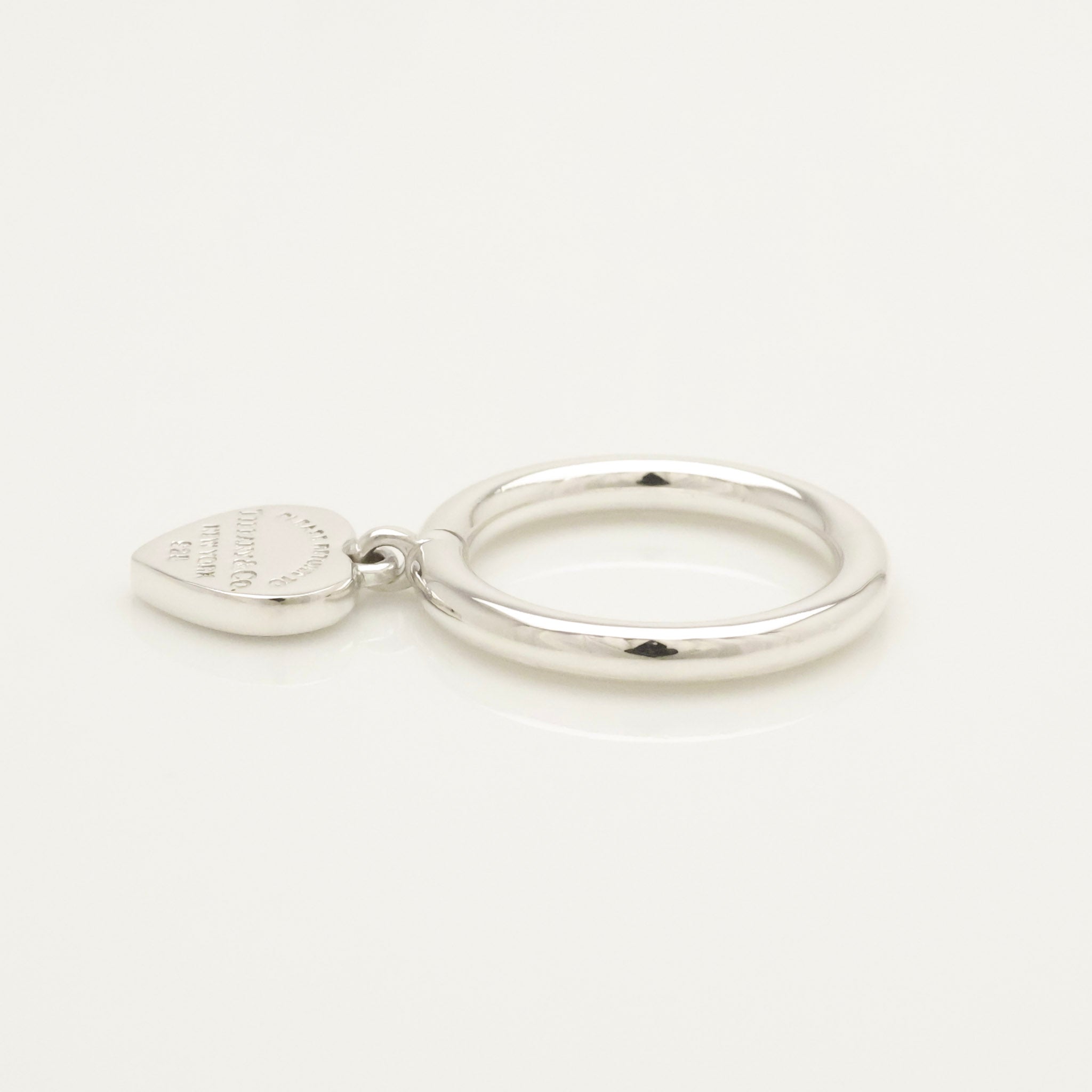 TIFFANY&Co. リターントゥ ティファニー ハート タグ リング 8 号 AG925