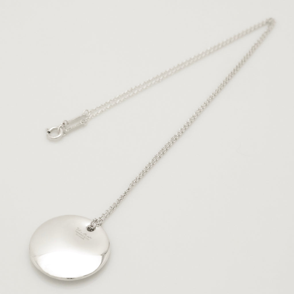 TIFFANY&Co.ラウンド ディスク エルサペレッティ ネックレス AG925
