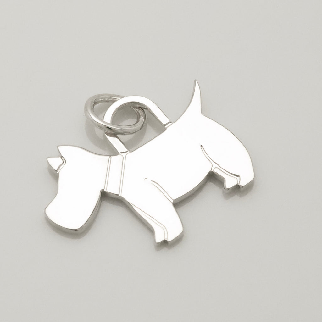 TIFFANY&Co. ドッグ テリア 犬 チャーム AG925