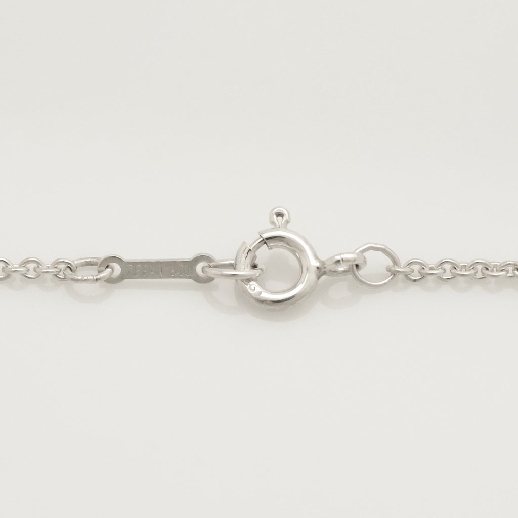  Tiffany & Co. Peretti Large  Bean Necklace  Sterling Silver 925 