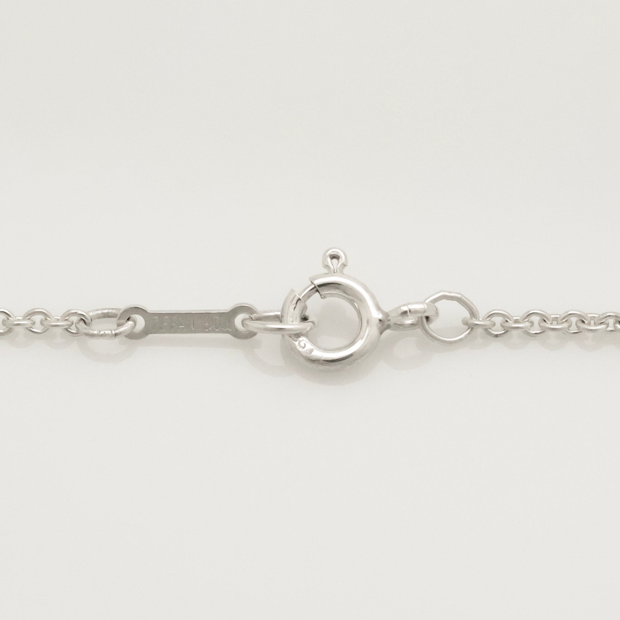  Tiffany & Co. Peretti Large  Bean Necklace  Sterling Silver 925 