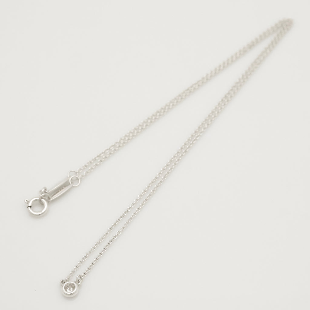 TIFFANY&Co.  バイザヤード ダイヤモンド 1P エルサペレッティ ネックレス AG925