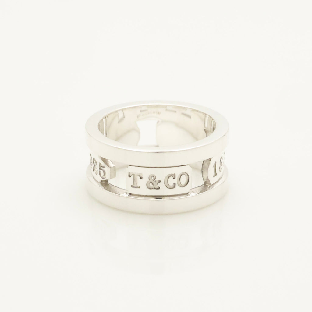 TIFFANY&Co. 1837 エレメント ワイド リング 9.5 号 AG925